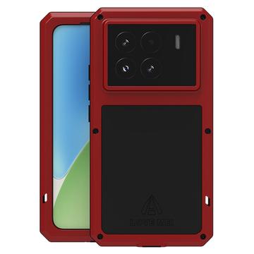 Custodia Ibrida Love Mei Powerful per Xiaomi 15 - Rossa