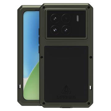Custodia Ibrida Love Mei Powerful per Xiaomi 15 - Verde