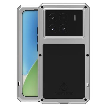 Custodia Ibrida Love Mei Powerful per Xiaomi 15 - Color Argento