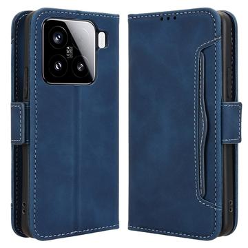 Custodia a Portafoglio Serie Cardholder per Xiaomi 15 Pro - Blu