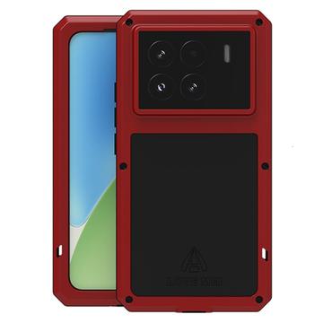 Custodia Ibrida Love Mei Powerful per Xiaomi 15 Pro - Rossa