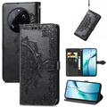 Custodia a portafoglio per Xiaomi 15 Ultra serie Mandala - Nera