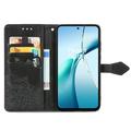 Custodia a portafoglio per Xiaomi 15 Ultra serie Mandala - Nera