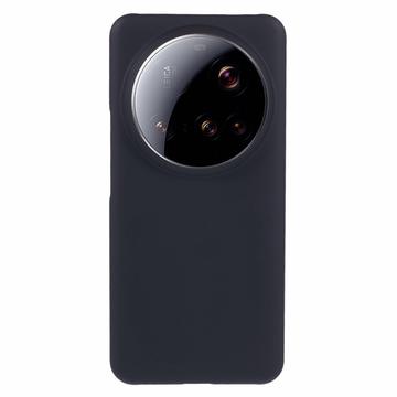 Custodia in Plastica Gommata per Xiaomi 15 Ultra - Nera