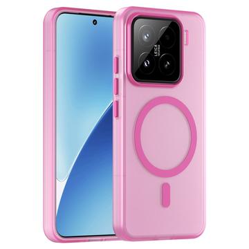 Custodia MagSafe UltraGuard Matte per Xiaomi 15 - Rosa