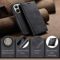 Custodia a Portafoglio Caseme 013 Serie per Xiaomi 15T - Nera