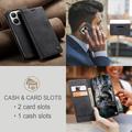 Custodia a Portafoglio Caseme 013 Serie per Xiaomi 15T - Nera