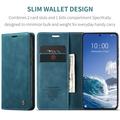 Custodia a Portafoglio Caseme 013 Serie per Xiaomi 15T - Blu
