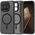 Custodia Magmat Tech-Protect per Xiaomi 15T Pro - Compatibile con MagSafe - Nero Opaco