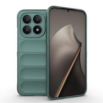 Cover in TPU Rugged per Xiaomi 15T - Verde