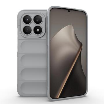 Cover in TPU Rugged per Xiaomi 15T - Grigio Chiaro