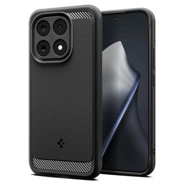 Custodia in TPU Xiaomi 15T Spigen Rugged Armor - Nera