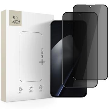 Proteggi schermo in vetro temperato Xiaomi 15T/15T Pro Tech-Protect Glass Spy+ Privacy - 2 pz. - Nero