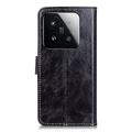 Xiaomi 15T Custodia a portafoglio con supporto - Nera