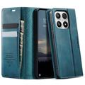 Custodia a portafoglio in pelle di vitello con blocco RFID Xiaomi 17 Caseme 033 - Verde