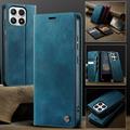 Custodia a portafoglio in pelle di vitello con blocco RFID Xiaomi 17 Caseme 033 - Verde