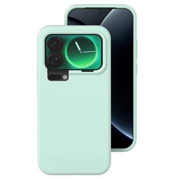 Custodia in silicone liquido per Xiaomi 17 - Verde