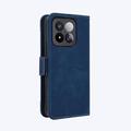 Custodia a portafoglio per Xiaomi 17 Max - Blu