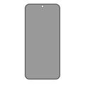 Proteggi Schermo in Vetro Temperato a Copertura Totale Privacy per Xiaomi 17 Max - Bordo Nero