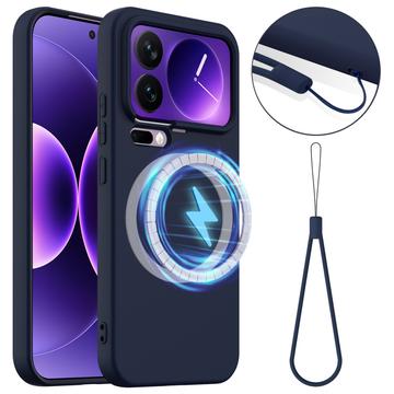 Custodia in silicone liquido per Xiaomi 17 Pro Max - compatibile con MagSafe