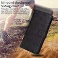 Xiaomi 17 Pro Max Custodia a portafoglio con supporto - Nera