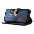 Custodia in pelle a portafoglio Xiaomi 17 con RFID - Nero