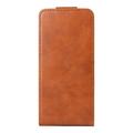 Xiaomi 17 Ultra Custodia verticale con supporto - Marrone