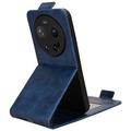 Xiaomi 17 Ultra Custodia verticale con supporto - Blu scuro