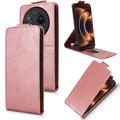 Xiaomi 17 Ultra Custodia verticale con supporto - Oro rosa