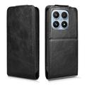 Xiaomi 17 Custodia verticale con supporto - Nera