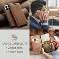Custodia a Portafoglio Caseme 013 Serie per Xiaomi 17T - Marrone