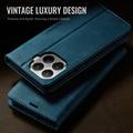 Custodia a portafoglio in pelle di vitello con blocco RFID Xiaomi 17T Caseme 033 - Verde