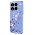 Custodia in TPU con motivo floreale per Xiaomi 17T - Viola