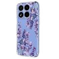 Custodia in TPU con motivo floreale per Xiaomi 17T - Glicine