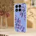 Custodia in TPU con motivo floreale per Xiaomi 17T - Glicine