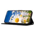 Xiaomi 17T Custodia a portafoglio floreale con slot per carte