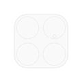 Protezione in vetro temperato per l\'obiettivo della fotocamera HD dell\'Xiaomi 17T Pro - Trasparente