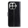 Xiaomi 17T Pro Custodia a portafoglio con supporto - Nera