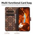 Custodia a portafoglio Xiaomi 17T Pro Bohemian - Cuori