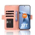 Custodia per Xiaomi 17T Pro con portamonete - Rosa