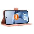 Custodia per Xiaomi 17T Pro con portamonete - Rosa