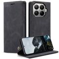 Custodia a Portafoglio Caseme 013 Serie per Xiaomi 17T Pro - Nera