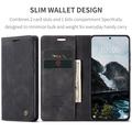 Custodia a Portafoglio Caseme 013 Serie per Xiaomi 17T Pro - Nera