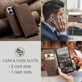 Custodia a Portafoglio Caseme 013 Serie per Xiaomi 17T Pro - Color caffé