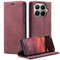 Custodia a Portafoglio Caseme 013 Serie per Xiaomi 17T Pro - Rossa
