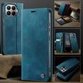 Custodia a portafoglio in pelle di vitello con blocco RFID Xiaomi 17T Pro Caseme 033 - Verde