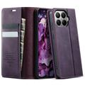 Custodia a portafoglio in pelle di vitello con blocco RFID Xiaomi 17T Pro Caseme 033 - Viola