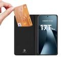 Custodia Flip Dux Ducis Skin Pro per Xiaomi 17T Pro - Nera