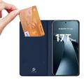 Custodia Flip Dux Ducis Skin Pro per Xiaomi 17T Pro - Blu