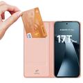 Custodia Flip Dux Ducis Skin Pro per Xiaomi 17T Pro - Rosa